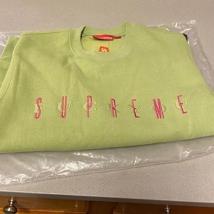 Supreme Fuck You Crewneck Lime/Green